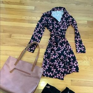 Silk classic Diane Von Fursteberg wrap dress